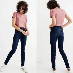 Madewell 9-Inch High Rise Skinny Jeans Size 25